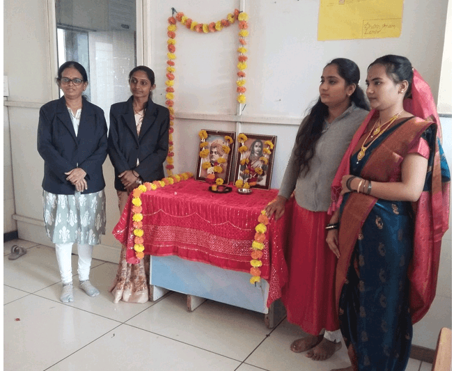 National Youth Day and Savitribai Phule Jayanti assembly