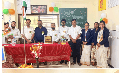 15th August Independence Day faculty celebration at KK Patil College
