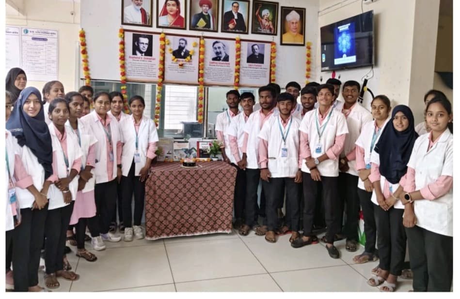 World Radiology Day event at KK Patil Paramedical College